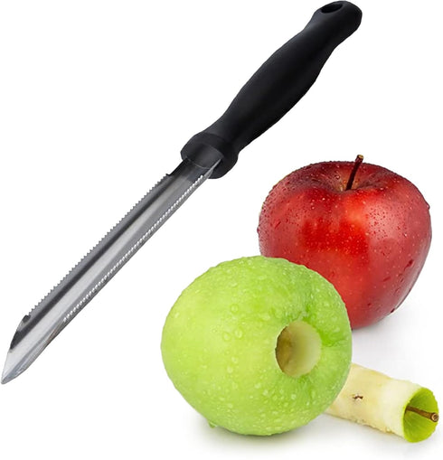 Better Houseware Stainless Steel Apple Corer, Jalapeno Zucchini Cucumber, Kitchen Essential