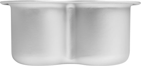 Fat Daddio's PHT-L83 Anodized Aluminum Heart Cake Pan - 8 x 3 Inch, Removable Bottom