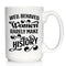 Well Behaved Women Rarely Make History - Large 15oz White Ceramic Mug - Funny Feminism Gifts & Decor