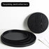 River Restaurant(10.6inch, Round Wood Serving Tray, Solid Wooden Decorative Tray Non-Slip Tea Coffee Table Tray Snack