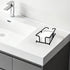 zizouoe Bathroom Napkin Holder Bathroom Paper Towel Holder Bathroom Guest Towel Holder Tray for Bathroom Napkin Holder
