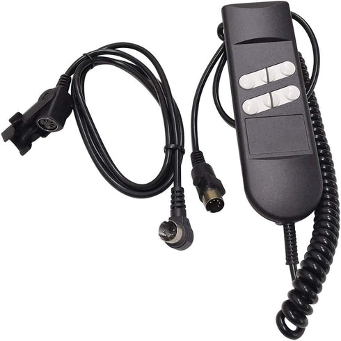 Fromann Recliners Remote Hand Control Handset, 180 Degree 5 Pin 4/6 Button with 90 Degree Extension Cord