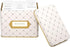 Jot & Mark Recipe Card Gift Box: 50 4x6 inch Cards with 14 Dividers in a Decorative Floral Tin Box