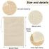 YQL Spice Bags for Cooking,30PCS 4x6 Inch Muslin Bags with Drawstring Tea Filter Bags Cheesecloth Bags for Straining Reusable Natural Cotton Sachet/Herb Bags