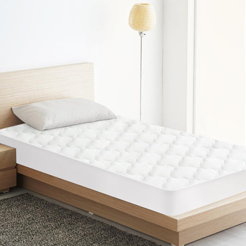 Twin Extra Long (XL) Mattress Protector Pad, Waterproof Quilted for College Dorm Room Essentials, Soft & Cooling Fitted