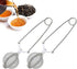 2 Pack Stainless Steel Loose Leaf Tea Infuser Mesh Strainer Ball with Handle