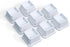 Bed Risers 2 Inch Heavy Duty, Furniture Risers for Bed Frame, Couch, Desk, Chair, Lifts Up to 1,500 lb, Set of 8