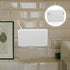 Healifty Wall Mounted Toothbrush Holders for Bathroom - Large Capacity Organizer with 6 Toothbrush Slots