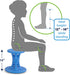 Simplay3 (5-8) 14 inch Play Around Wiggle/Wobble Kids Flexible Active Sitting Chair/Stool (Single Stool) to Improve