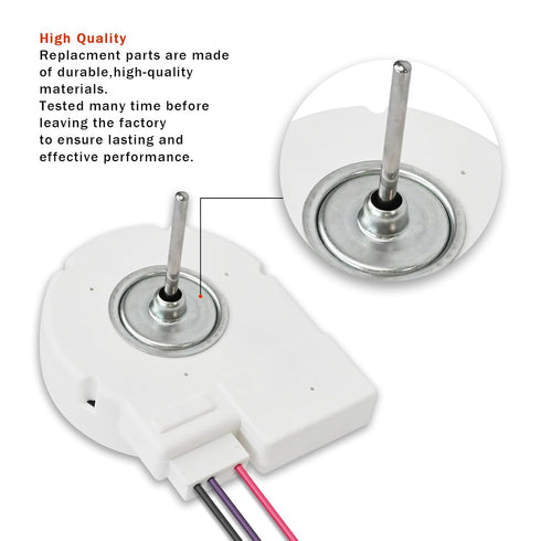 Refrigerator Fan 12V 4W, Evaporator Fan Motor Replacement Parts for BCD-330WTV 50240401000P ZWF-04-4