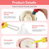 3Pcs 3 in 1 Cup Lid Cleaning Brush, New Crevice Cleaning Brush for Tight Spaces, Portable Cleaner with Straw Brush