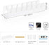 HAYVAN Hat Stand for Baseball Caps Display and Organizer - 2 Pack Holds 14 Caps, No Install Frosted Clear Acrylic