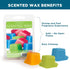 Scentsationals Wax Melts, Strong Scent - Honeysuckle Pineapple - 10oz (24-Cubes)
