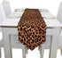 AUUXVA Animal Leopard Print Table Runner, Long Rectangle Table Cloth for Home Kitchen Dinner Party