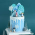 JeVenis Winter Penguin Cake Decoration - Snowflake Supplies for Onederland Party