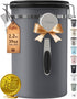 Veken Coffee Canister, 39OZ Large, Airtight Stainless Steel Food Storage Container for