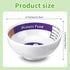3 Pcs Portion Control Bowl Bariatric Portion Measuring Bowls for Weight Loss Balanced Eating Diabetes Surgery Healthier Diets for Adults Children