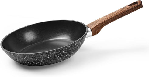 Frying Pan Nonstick, 9.5 Inch, Non Toxic Skillet, Oven Safe, Induction Compatible