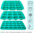 Webake Silicone Baking Pans Set of 3, Silicone Bakeware Silicone Muffin Pan, Mini Cupcake Pan, Mini Brownie Pan, Silicone Molds Cake Baking Tray Combo Set