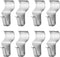 LEGLO 8 Pack No-Hole Needed Vinyl Siding Hooks for Hanging Frames, Picture Water Pump Wall Hooks