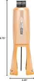 Cork Pops Legacy Wine Opener, Built-in 4-Blade Foil Cutter for Safe Cork Removal, Push Button Use