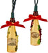 Kurt Adler UL 10-Light Wine Bottle Light Set with Decal