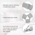 Foloda Bed Sheet Holders, 4 pcs Adjustable Fitted Sheet Straps, Clips Fasteners to Keep Sheets in Place