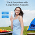 LifePlus Air Cooler - 3 IN 1 Handheld Fan, Personal Fan, Small Pocket Fan, Portable Desk Fan, Speed Adjustable