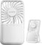 Gaiatop Handheld Mini Fan, 3 Speed Portable Makeup Mirror Fan with LED Light, 2000mAh USB Rechargeable