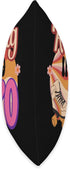 In-line Skates Towards 1956 Throw Pillow, 16x16, Multicolor Rolling Into 70