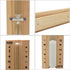 Sauna Hourglass Sand Timer, Beech Wood 15 Minutes Accurate Hour-Glass, Rotating Wooden Hour Glass (White Sand)