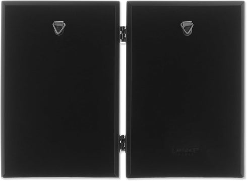 Lawrence Frames Black Metal Frame, Simply, 5x7 Double