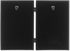 Lawrence Frames Black Metal Frame, Simply, 5x7 Double