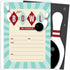 Koko Paper Co Bowling Themed Invitations, Set of 25 Fill In Style Cards for Kids Birthday or Bowling Parties
