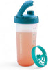 Tupperware Quick Shake Shaker Blender, 20 oz Capacity in Teal Blue