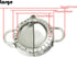Stainless Steel Dumpling Maker, Pie Gyoza Empanada Press Mold, Ravioli Dumpling Mould Pastry Tools, 1 Set