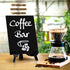 Signs ByLITA Coffee Bar Table Sign, 6" x 8" (Black) - 1 Pack