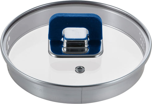 NutriChef 1.5 Quart Saucepan Pot-See-Through Tempered Glass Lids, Works with Model: NCCWSTKBUL (Blue), One Size by NutriChef