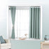 White Tension Curtain Rod for Windows, Adjustable 28 to 48 Inch, No Drilling, 7/8" for Bedroom Doorway