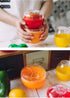 Orange Storage Containers, Reusable Grapefruit Keeper for Refrigerator, Individual Orange Saver