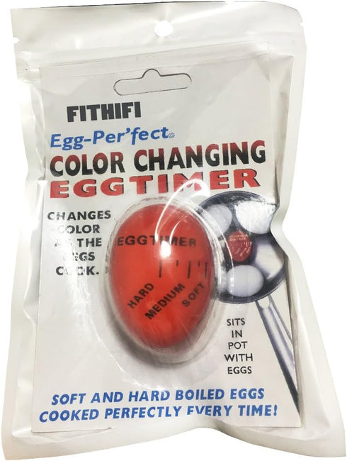 Colour Changing Egg Perfect Egg Timer, Boiled Egg Timer - RED
