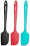 3 Pack Large Silicone Spatula Set, 600 F Heat Resistant Rubber for Baking, Cooking, Scraping, Mixing