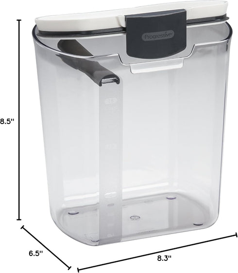 4-Quart, ProKeeper Flour Storage Container, BPA-Free Plastic, Dishwasher Safe