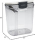 4-Quart, ProKeeper Flour Storage Container, BPA-Free Plastic, Dishwasher Safe
