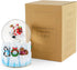 14 Christmas Snow Globes Clearance, Santa's Winter Musical,Hand-Painted Music Box,Colorful Lights, Auto Snowfall
