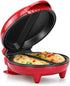 Holstein Housewares Non-Stick Omelet & Frittata Maker, Stainless Steel for 2 Portions, Red