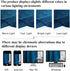 Luxury Velvet Valance Curtains, Light Blocking Small Window Scalloped Valance, 52 x 18-inch, Blue