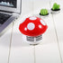 TOPINCN Mushroom Desktop Vacuum Cleaner, Cute Mini Mushroom Shape Dust Vacuum for Home, School, and Office (Red)