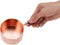 Sauce Pan with Wooden Handle, Rose Gold Stainless Steel Cooking Pot, 1.3 Cup Capacity