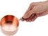 Sauce Pan with Wooden Handle, Rose Gold Stainless Steel Cooking Pot, 1.3 Cup Capacity